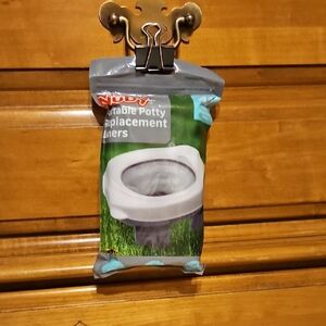 Nuby Portable Potty Replacement Liners 40 Hygenic Disposable Liners
